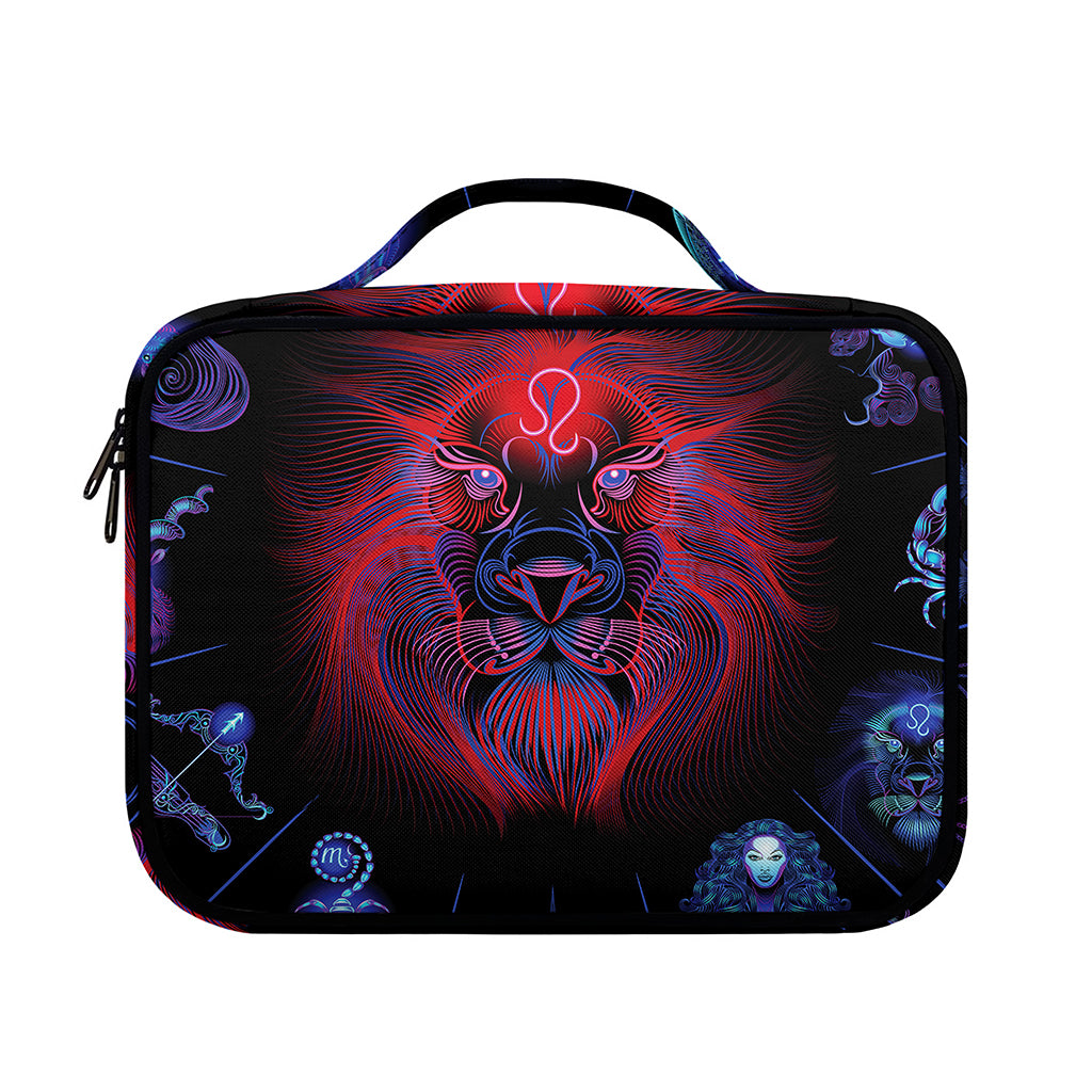 Leo And Astrological Signs Print Briefcase Bible Bag