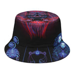 Leo And Astrological Signs Print Bucket Hat