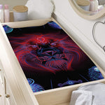 Leo And Astrological Signs Print Changing Pad Cover