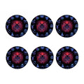 Leo And Astrological Signs Print Coaster Set