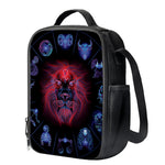 Leo And Astrological Signs Print Crossbody Lunch Bag