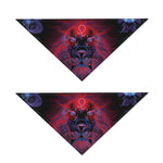 Leo And Astrological Signs Print Dog Bandana