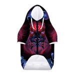 Leo And Astrological Signs Print Dog Zip Up Hoodie