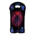 Leo And Astrological Signs Print Double Neoprene Wine Tote