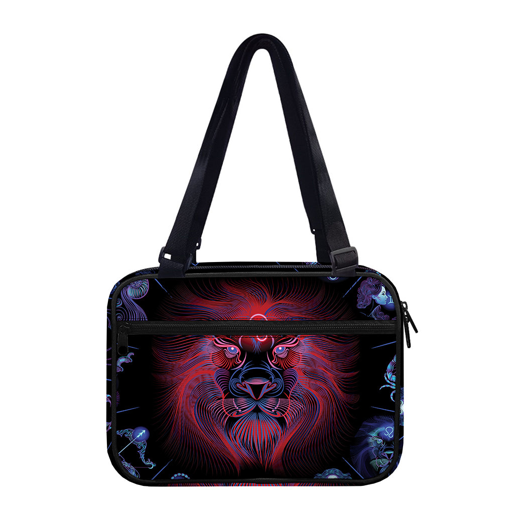 Leo And Astrological Signs Print Double Strap Bible Bag