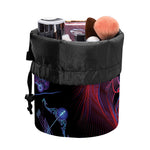 Leo And Astrological Signs Print Drawstring Makeup Bag