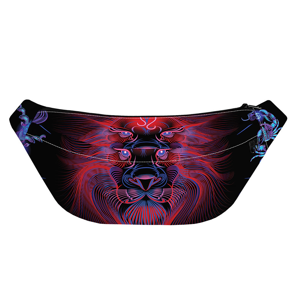 Leo And Astrological Signs Print Fanny Pack