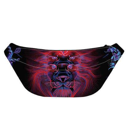 Leo And Astrological Signs Print Fanny Pack