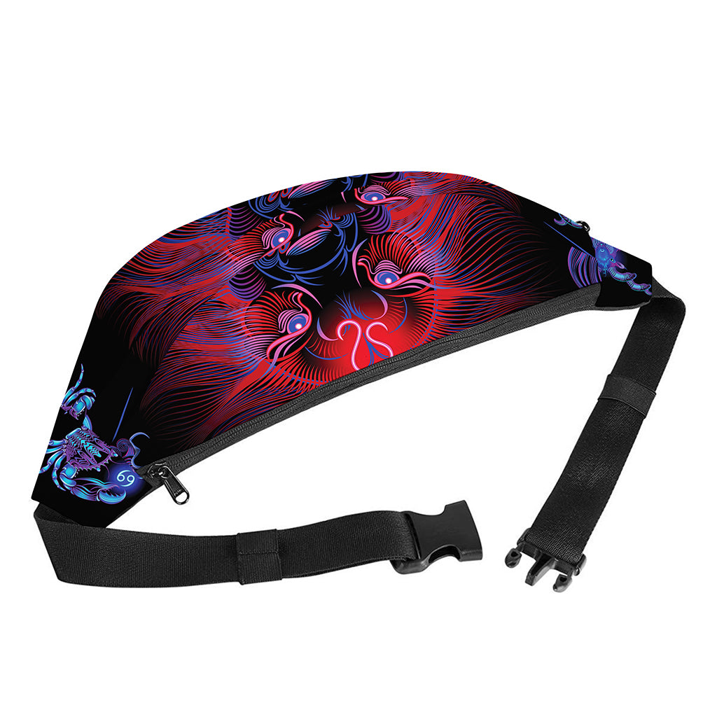 Leo And Astrological Signs Print Fanny Pack