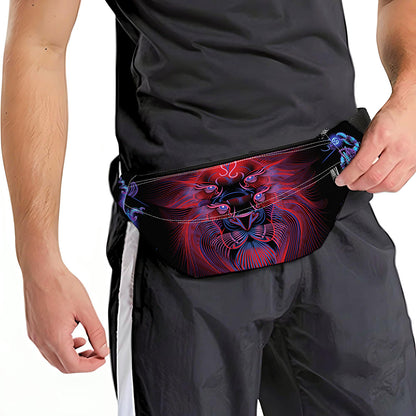 Leo And Astrological Signs Print Fanny Pack