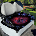 Leo And Astrological Signs Print Golf Cart Seat Cover