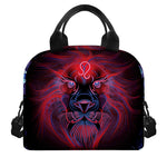Leo And Astrological Signs Print Insulated Lunch Bag
