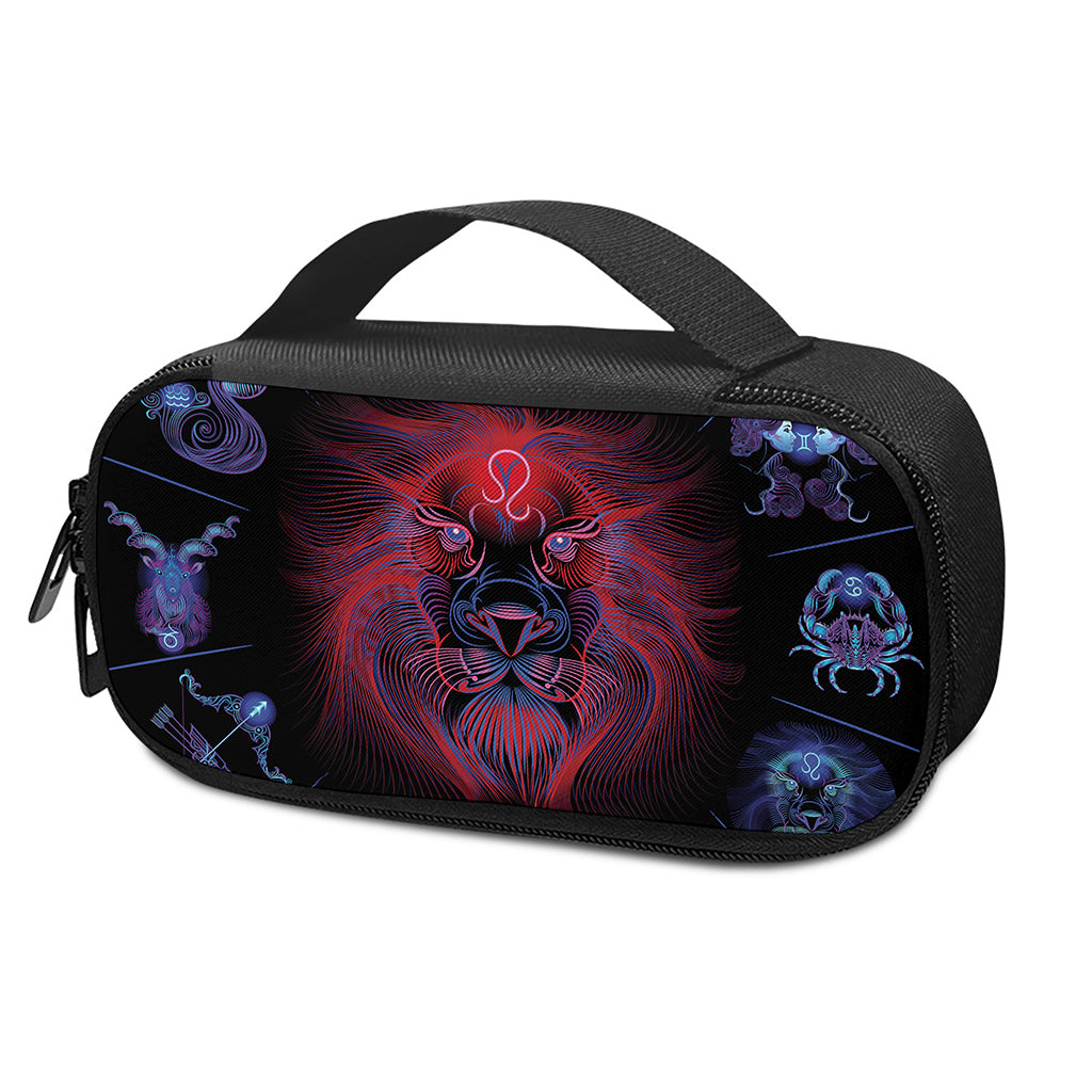Leo And Astrological Signs Print Insulin Cooler Travel Case