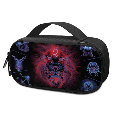 Leo And Astrological Signs Print Insulin Cooler Travel Case