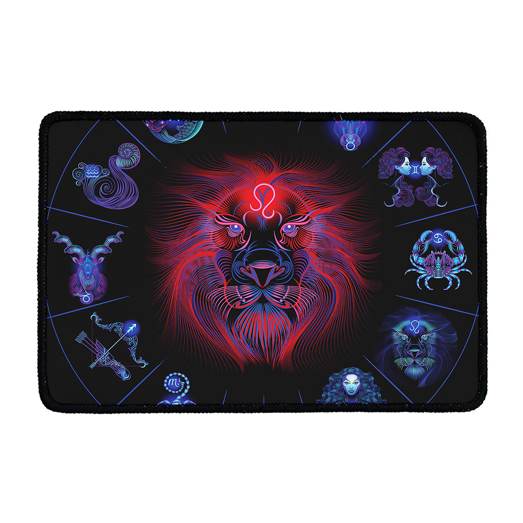 Leo And Astrological Signs Print Kitchen Mat