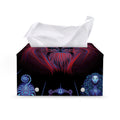Leo And Astrological Signs Print Leather Tissue Box Cover