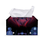 Leo And Astrological Signs Print Leather Tissue Box Cover