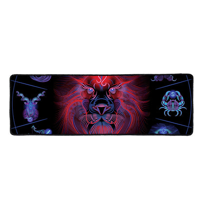 Leo And Astrological Signs Print Long Kitchen Mat