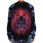 Leo And Astrological Signs Print Long Sleeve Baseball Jersey
