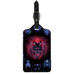 Leo And Astrological Signs Print Luggage Tag