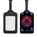 Leo And Astrological Signs Print Luggage Tag