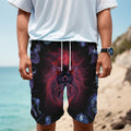 Leo And Astrological Signs Print Men's Cargo Shorts