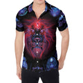 Leo And Astrological Signs Print Men's Shirt