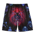 Leo And Astrological Signs Print Men's Swim Trunks