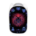 Leo And Astrological Signs Print Mesh Laundry Hamper