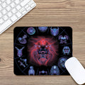 Leo And Astrological Signs Print Mouse Pad