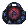 Leo And Astrological Signs Print Neoprene Lunch Bag