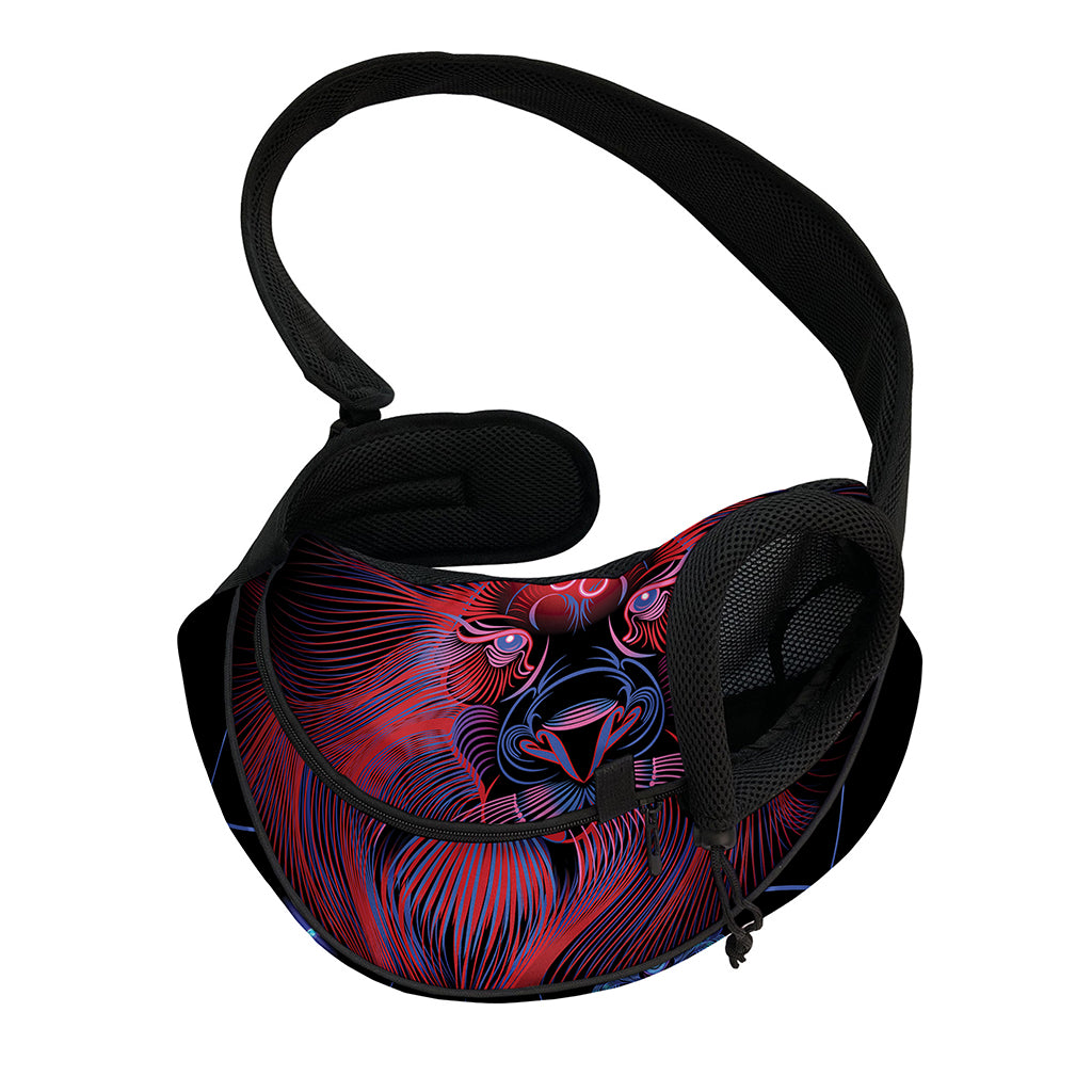 Leo And Astrological Signs Print Pet Sling Carrier