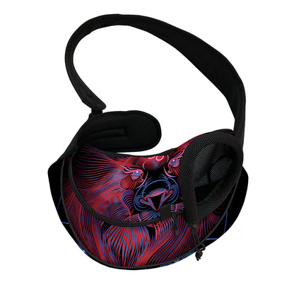 Leo And Astrological Signs Print Pet Sling Carrier