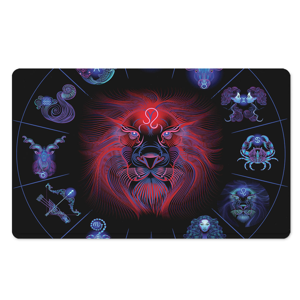 Leo And Astrological Signs Print Polyester Doormat