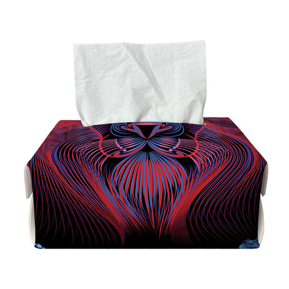 Leo And Astrological Signs Print Rectangle Tissue Box Cover