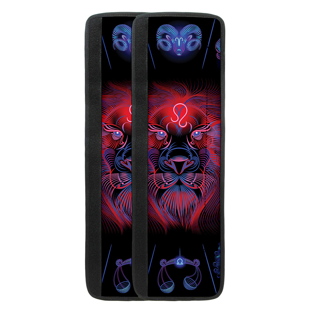 Leo And Astrological Signs Print Refrigerator Handle Covers
