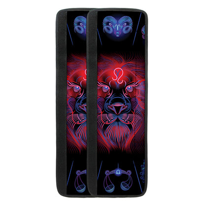 Leo And Astrological Signs Print Refrigerator Handle Covers