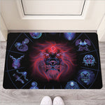 Leo And Astrological Signs Print Rubber Doormat
