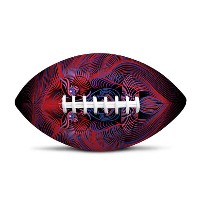 Leo And Astrological Signs Print Rugby Ball