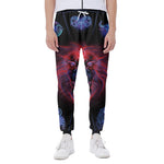 Leo And Astrological Signs Print Scuba Joggers