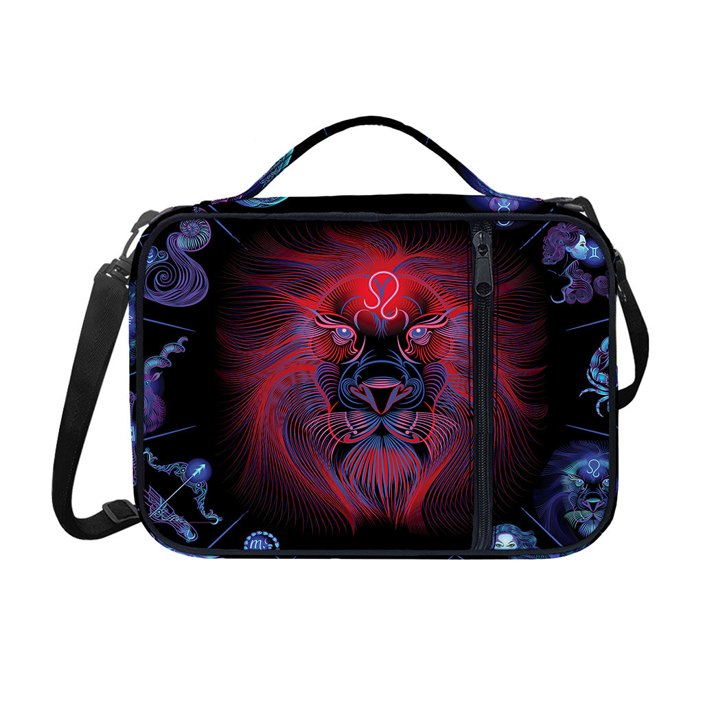 Leo And Astrological Signs Print Shoulder Strap Bible Bag