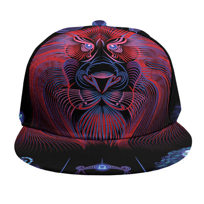 Leo And Astrological Signs Print Snapback Cap