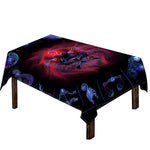 Leo And Astrological Signs Print Tablecloth