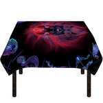 Leo And Astrological Signs Print Tablecloth