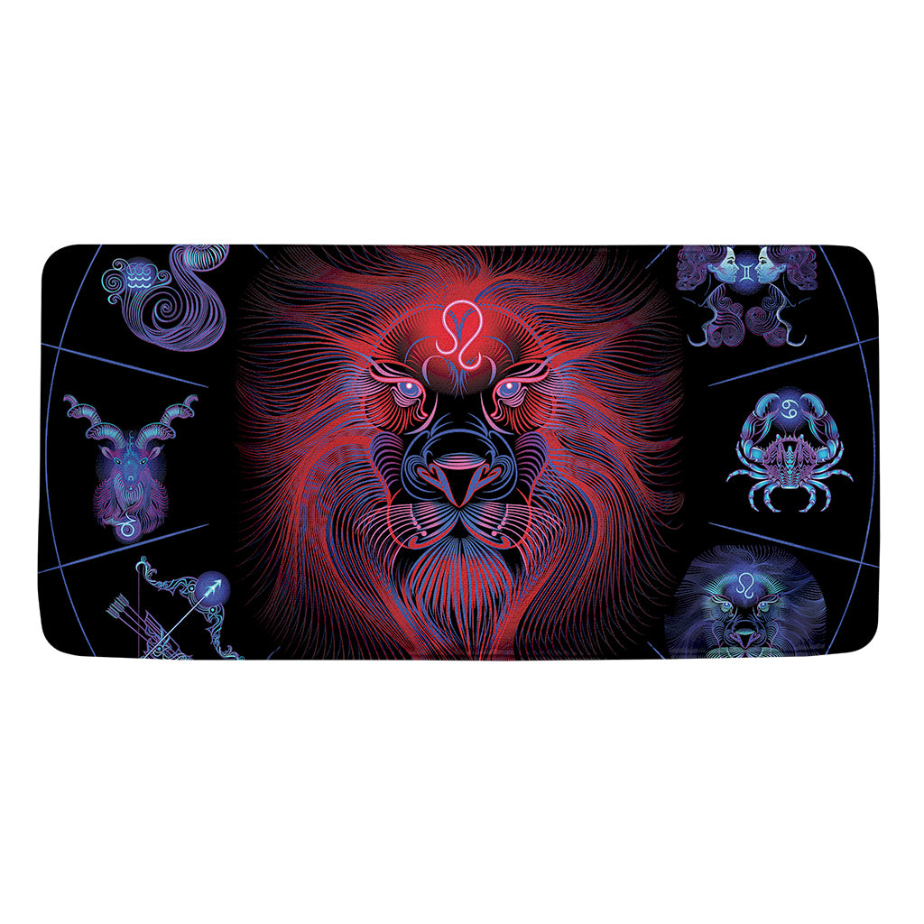 Leo And Astrological Signs Print Towel