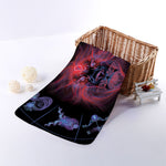 Leo And Astrological Signs Print Towel