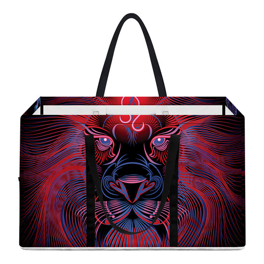 Leo And Astrological Signs Print Utility Tote Bag