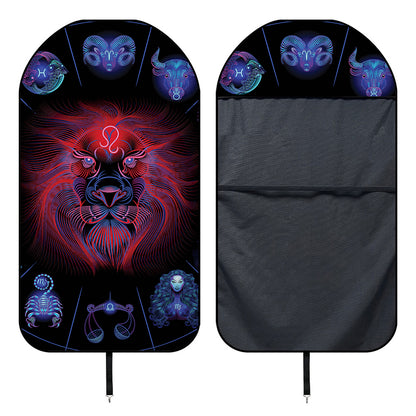 Leo And Astrological Signs Print Waterproof Car Seat Cover