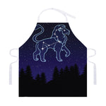 Leo Constellation Print Adjustable Apron