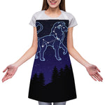 Leo Constellation Print Adjustable Apron